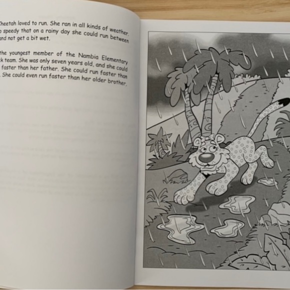 The cheetah who lost her speed- a story about staying fit! Children’s book - Picture 3 of 9
